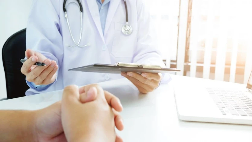 Patient en consultation chez le médecin