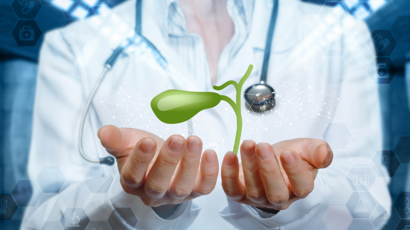 Image d'un dessin représentant une vésicule inflammée