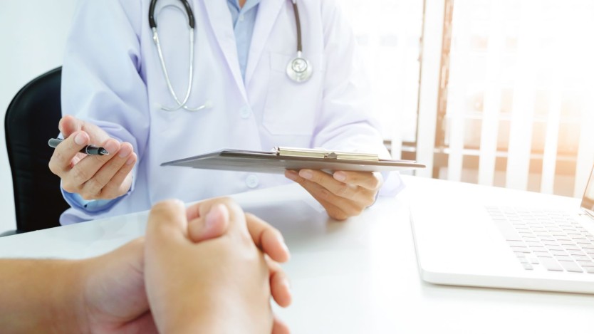 Patient en consultation chez le médecin